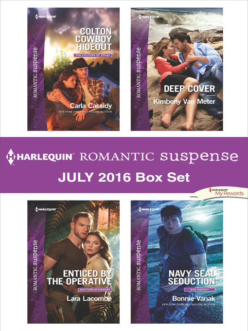 Title details for Harlequin Romantic Suspense July 2016 Box Set by Carla Cassidy - Wait list